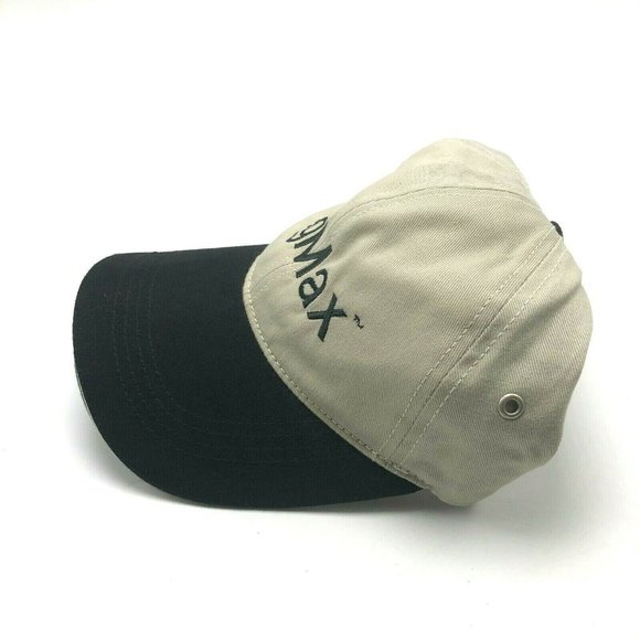 AgMax Farm Bureau Financial Services Hat Cap Strapback Beige Black Agriculture - Picture 3 of 10